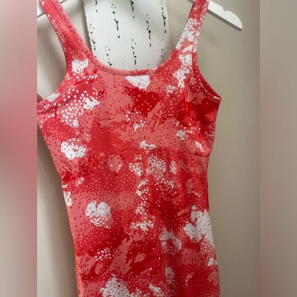 Columbia Floral Mini Dress - Coral and White; Size XS; Like New! No flaws - Picture 7 of 11